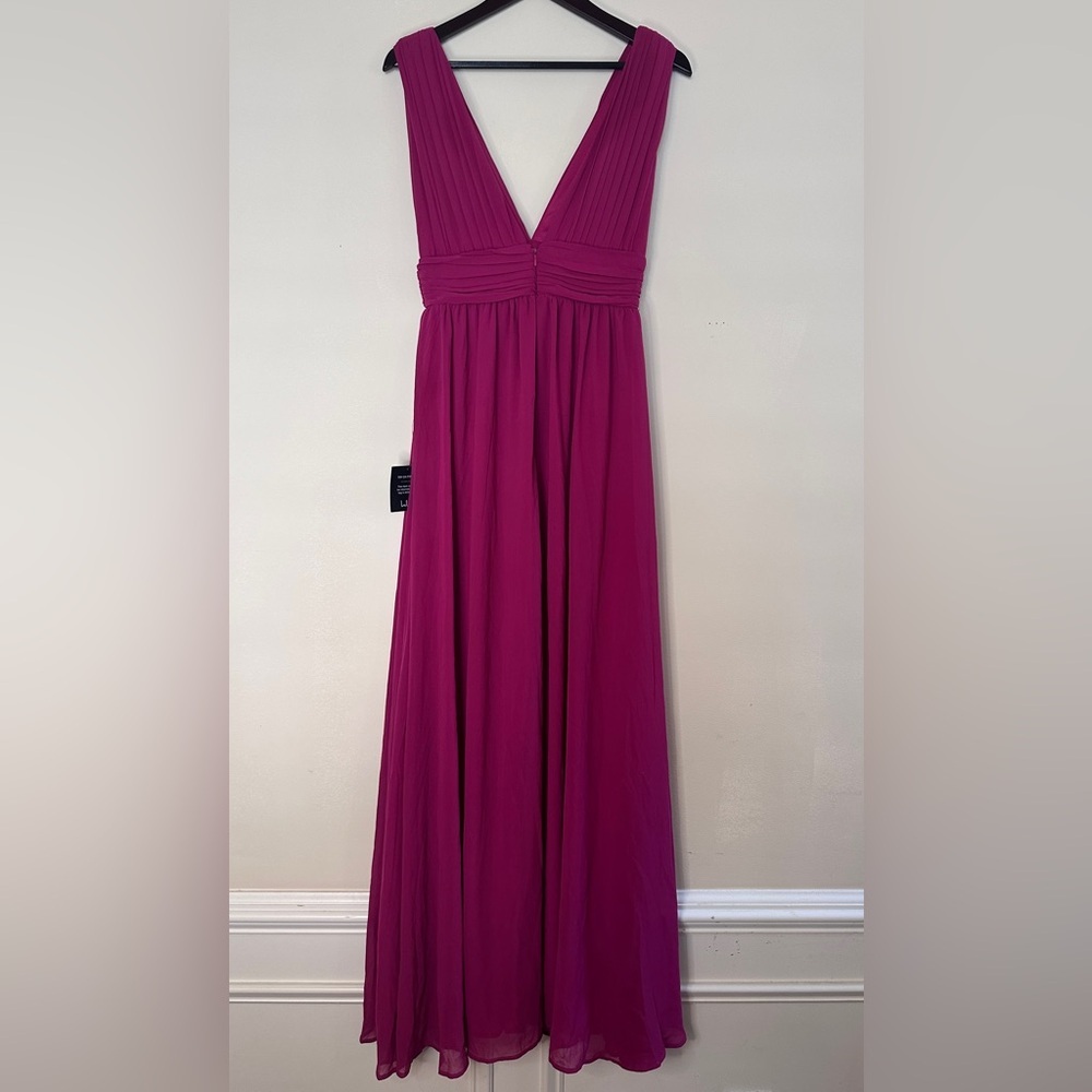 Lulus Formal Evening Gown Dress, Pink Size Small - Picture 3 of 4
